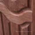 GO-C10 Design mais recente Design Neneer Door Skin House Interior Wood Door Skin